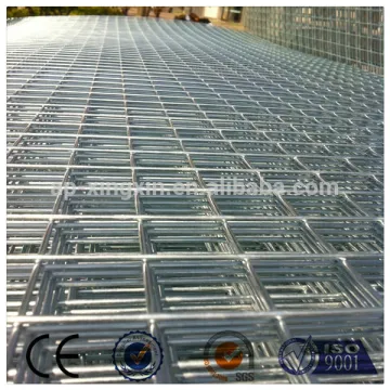 hot dipped/ electro galvanized welded wire mesh panel, wire fence panel (Q - 033)