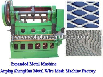 High Quality New Design SH25 6.3 500mm width Expanded Wire Mesh Making Machinery