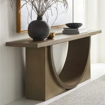 Modern Wooden Console Table for Living Room and Hallway