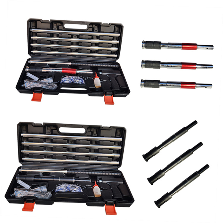 Red decorative ceiling gun