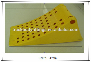 capacity 40t plastic car wheel chock, wheel chock holder