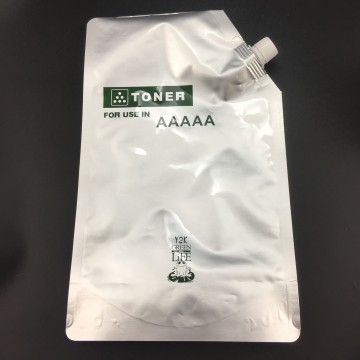 Bolsa de embalaje de tóner de impresión de pie de lámina de plástico de 2 kg