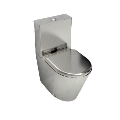 Anpassbare Toilettenschüssel aus Edelstahl
