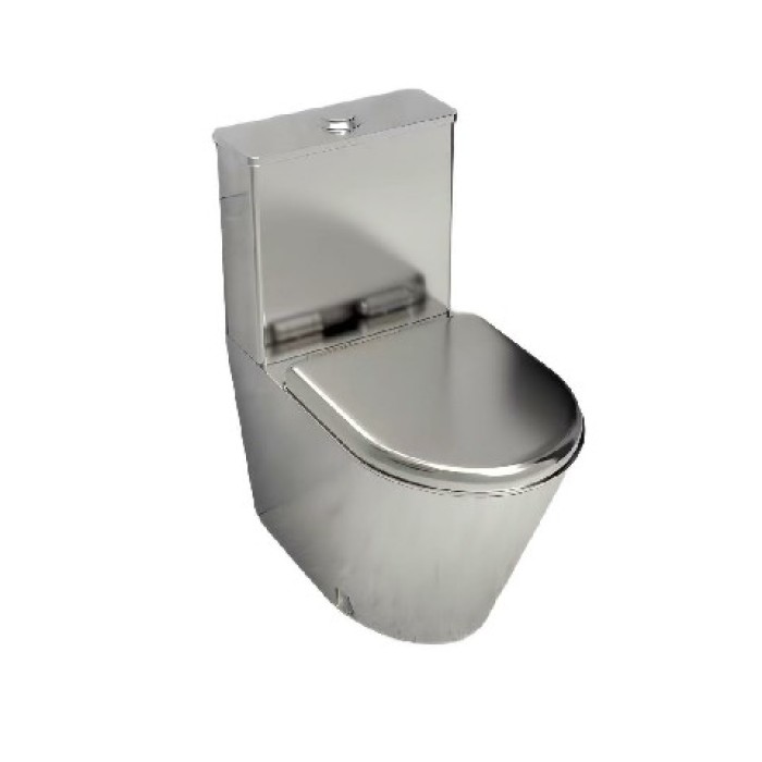 Anpassbare Toilettenschüssel aus Edelstahl