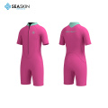 Traje de neoprplente delantero de Neopreno Shorty Neopreno de Seaskin Child