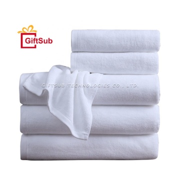 Wholesale 570GSM 100% Cotton Hotel Quality White Towels: 35*75cm Hand Towels