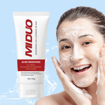 OEM 100G Aminoacido oleoso per il viso per il viso per la pelle invecchiata - idratante sbiancante di bellezza esfoliante il detergente per bilanciamento della rosa