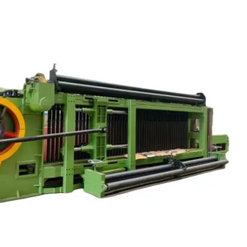 China Factory's Automated Hexagonal Wire Mesh Net Weaving Machine for Chicken and Fish Farming