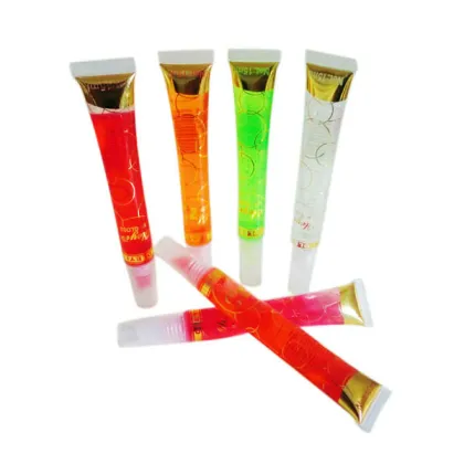 Fashionable Colorful Beauty Squeeze Tubes Lip Gloss