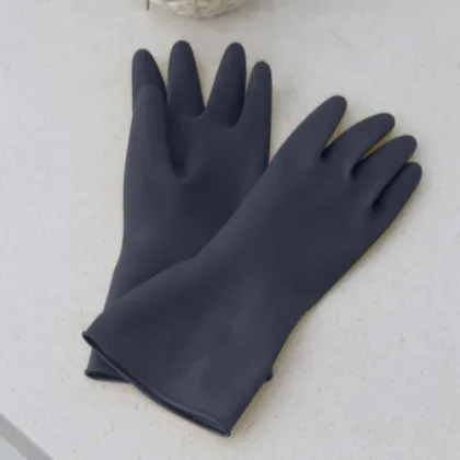 Wholesale Reusable Thick Leather & Rubber Gloves for Kitchen and Housework