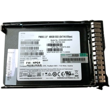 480GB SATA 6G Read Intensive SSD for G10 Servers