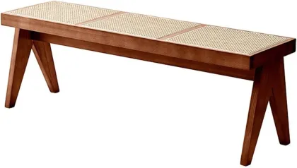 Garden Wood Rattan Outdoor Furniture Benches Patio Chairs