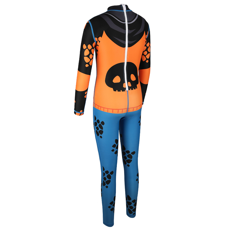 Seaskin Boys MMA Fullsuit Rash Guard met rits aan de achterkant