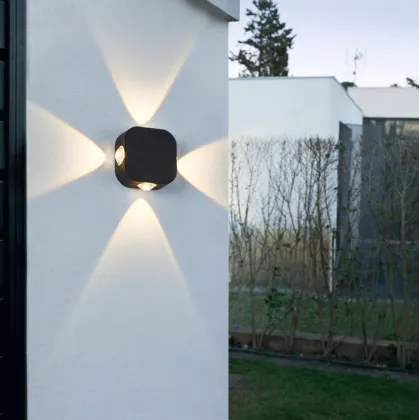 Stairs, modern LED lighting wall lights