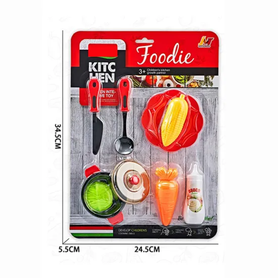 Promotion: $1 Dollar Item Kitchen Set - 9PCS Household Tableware & Pretend Play Toy