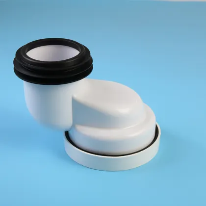 Adjustable Distance Toilet Drain Shifter - Plastic Bathroom Accessory