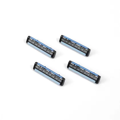Triple Blade Shaving Razors with Personna Blades for Men's Grooming