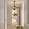 Dimmable Black Brown Bowl Pendant Light Fixtures