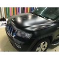 Satin Pearl Metallic Black Vehicle Vinyl Wraps