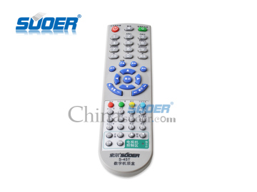 Suoer Good Quality Universal Set Top Box TV Remote Control (S-45T)