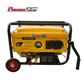 Copper Gasoline Generator 2.5KW Key Start with Handles and Wheels