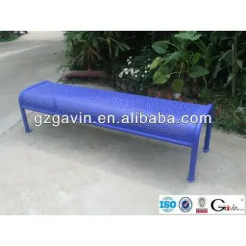 2013 hot sell backless metal bench Chinese furniture ISO certificate