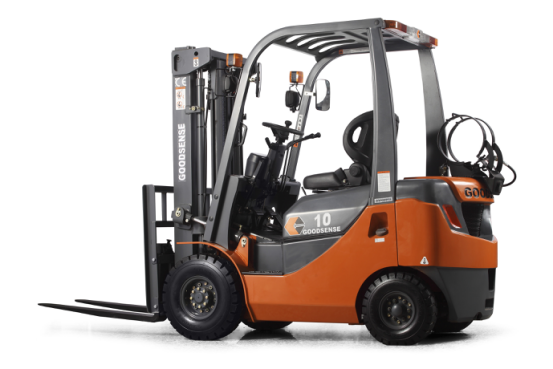 1.0-1.8 Ton LPG&Gasoline Forklift is one kind of Internal Combustion Forklift,the power is LPG or both.LPG & Gasoline combustion fully, improve the life of engine three times.It`s more clean than diesel forklift,and can work longer than electric forklift. General Model	FY10	FY15	FY18 Power Type	LPG&Gasoline	LPG&Gasoline	LPG&Gasoline Load Capacity	kg	1000	1500	1800 Load centre	mm	500	500	500 Tyre Tyre	Pneumatic Tyre	Pneumatic Tyre	Pneumatic Tyre Front Tyre	6.50-10-12PR	6.50-10-12PR	6.50-10-12PR Rear Tyre	5.00-8-10PR	5.00-8-10PR	5.00-8-10PR Overall Dimension Lift Height	mm	3000	3000	3000 Fork Size	L×W×T	mm	920*120*35	920*120*35	920*120*35 Mast Tilt Angle	F/R	.	6/12	6/12	6/12 Mast Lowered Height	mm	1995	1995	1995 Mast Extended Height(with backrest)	mm	3940	3940	3940 Length to face of fork(Without fork)	mm	2205	2285	2285 Overall Width	mm	1086	1086	1086 Overhead Guard Height	mm	2040	2040	2040 Application Area: 1.Warehouse 2.Port 3.Factory 4.Distribution Center 5.Logistics If you have any other questions,please contact us directly.Our forklift are all with high quality,and you can choose any other engine to equip.It can be produced according to your idea.And we invite you to visit our factory.