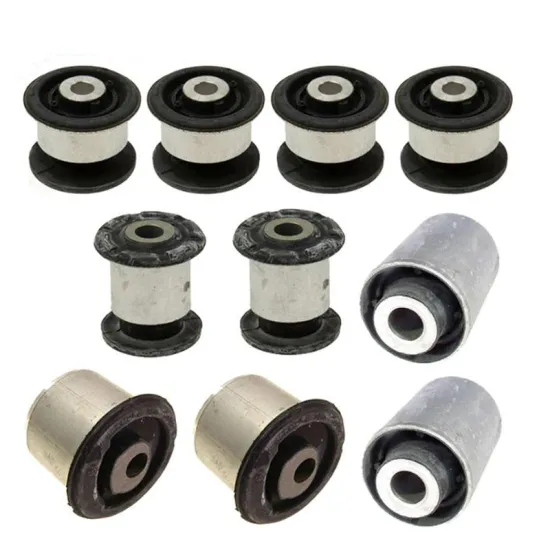 10 PCS Front Auto Suspension Rubber Control Arm Bushing Kit for Audi Q7 VW Touareg