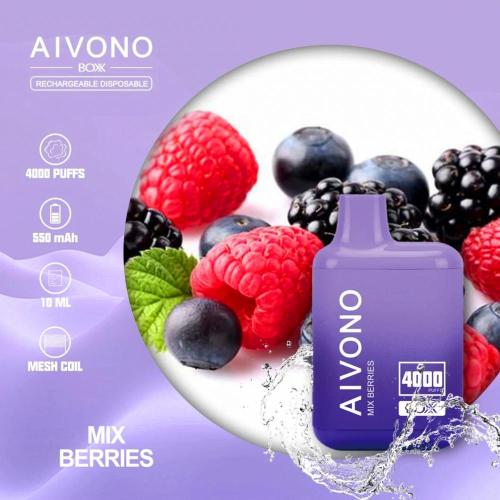 Vape jetable Aivono Aivono Aivono Aivono Boxx 4000 Puffs