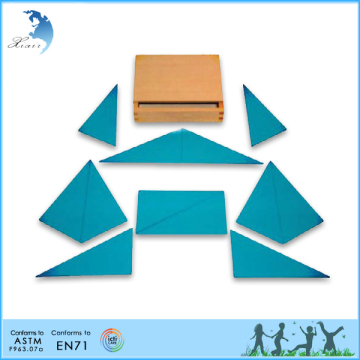 Popular nursery school kids toys wooden educational montessori sensorik