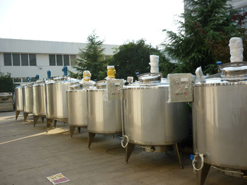 Tanque de mezcla utilizado en alimentos y bebidas