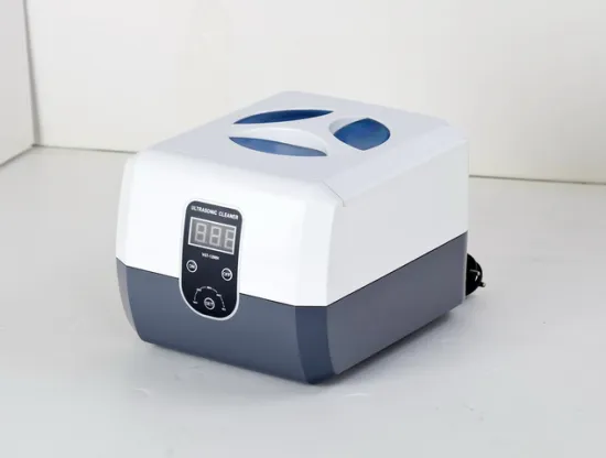 Portable ultrasonic cleaner for dental wash