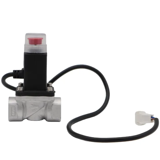Electronic Magnetic Emergency Cutting Off Device Solenoid Valve  for Gas