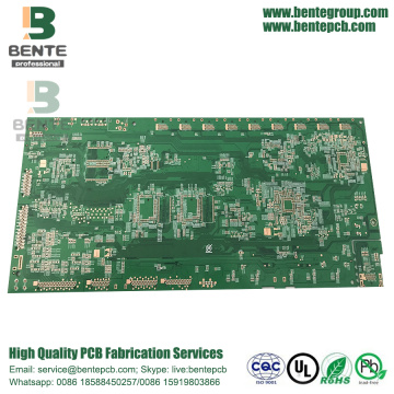 Multilayer PCB 6 Layers FR4 Tg170 PCB ENIG 3u" High TG PCB