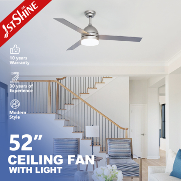 High-Speed Ceiling Fan with Light and Remote Control