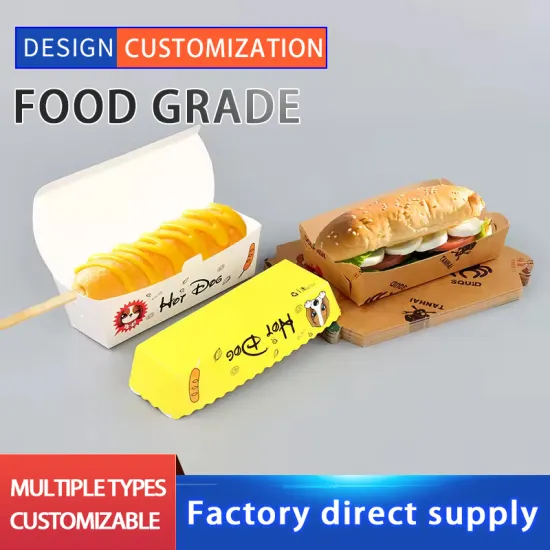 Custom Logo Printing Snack Box Paper Cardboard