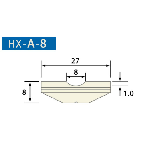 Ceramic backing welding accessories