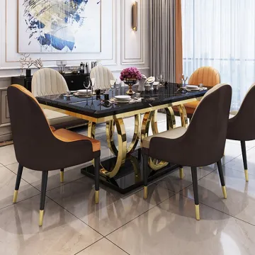 Buy 8 Seater Marble Dining Table Online from China