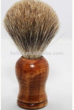 Wholesales Men Badger Shaving brush,dyed beard brush oem with wooden handle private label