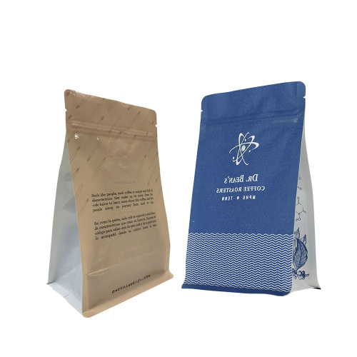 Hemp Plastic Bioplastic Coffee Pouches With Soft-Touch Finish