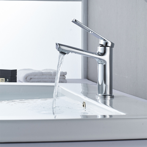Chrome Single Hole Basin Tap Modern Single Hole Basin Tap Bathroom Sink Faucet Supplier