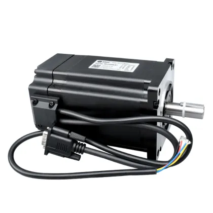 Leadshine H2-758 Nema 34 86hsm85-e1 Closed Loop Servo Motor with 8m Encoder Cable - Complete Hybrid AC Motor Set