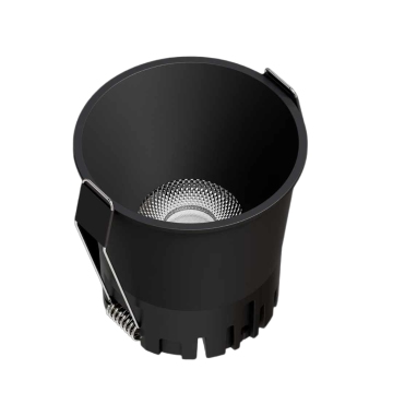 Indoor Ceiling LED Spotlights: Sand Gold Black Chrome Aluminium Trimless, 7w 9w 12w, Antiglare, Dimmable, Recessed COB LED
