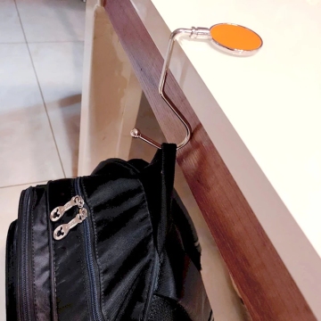 Custom Factory Wholesale Portable Purse Hooks with Logo