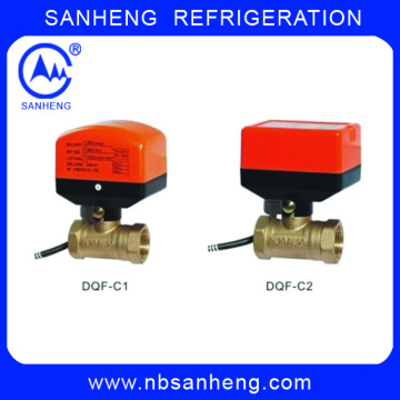 Electric Actuated Ball Valve For Air Condition