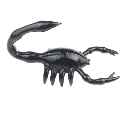 Factory direct sales new creative scorpion modeling glass crafts
