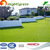 Emerald green and olive colored double stem artificial grass for garden