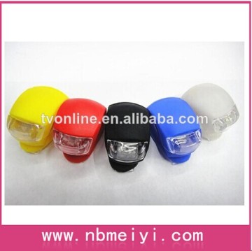 mini LED silicone led bicycle bike light