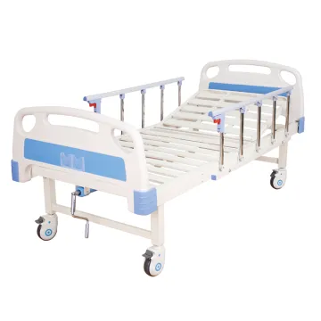 One Function Single Crank Manual Hospital Patient Bed