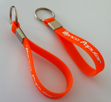 Custom silicone key chain